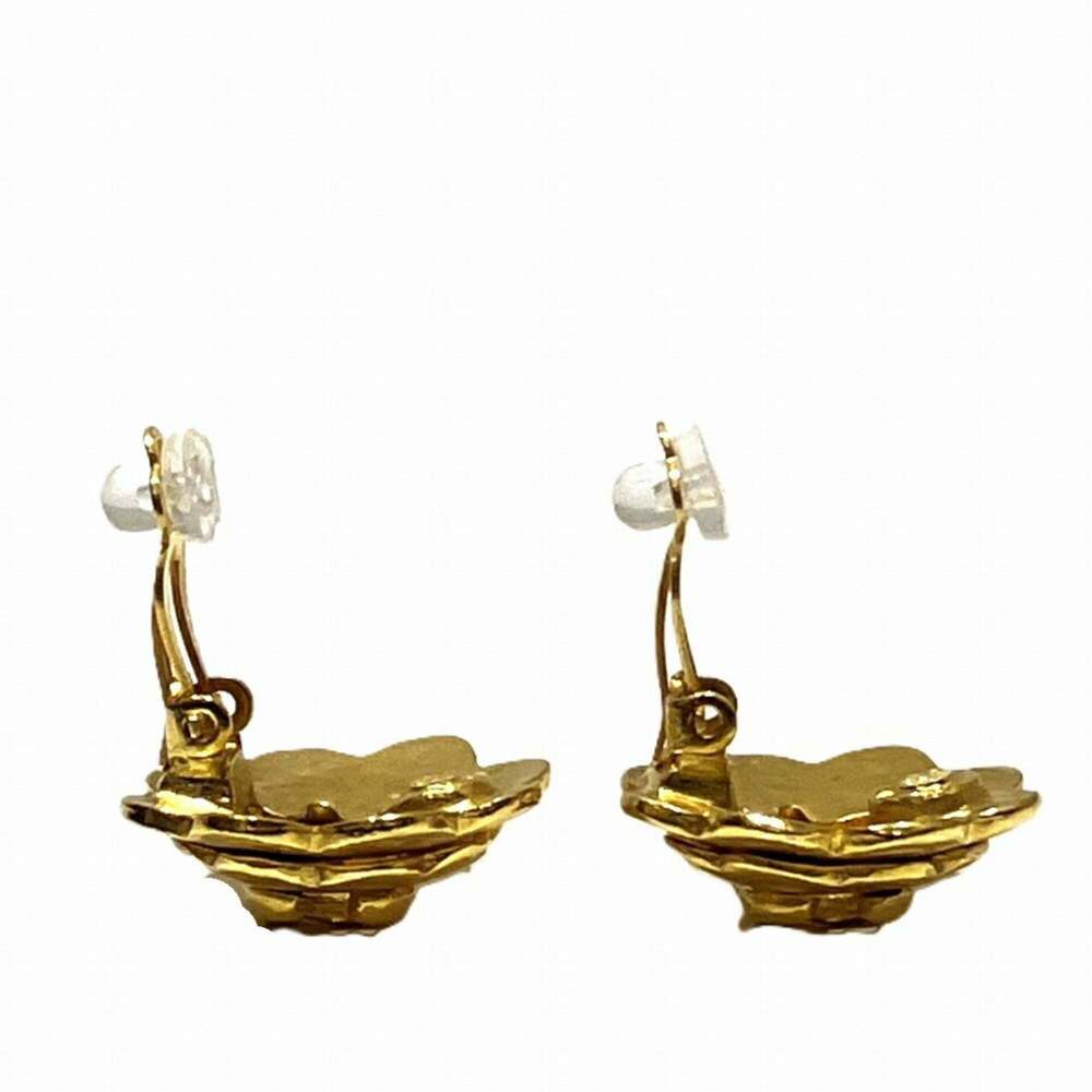 CHANEL Authentic Gold Earrings - Picture 5 of 9